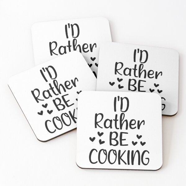 Item preview, I_d Rather Be Cooking,Chef Food Funny Humor  designed and sold by Rielburci.