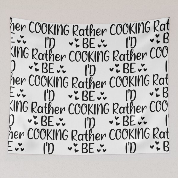Item preview, I_d Rather Be Cooking,Chef Food Funny Humor  designed and sold by Rielburci.