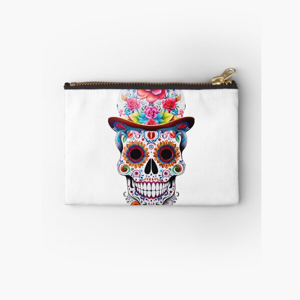 Item preview, Skull with Festive Hat designed and sold by Negronbebe.