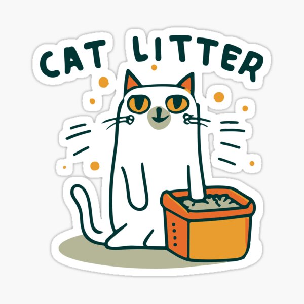 Item preview, cat litter box designed and sold by The  Knick Knack Nook.
