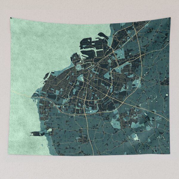 Item preview, Malmo City Map of Sweden - Summer designed and sold by deMAP.