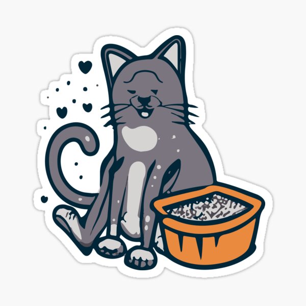 Item preview, cat litter box designed and sold by The  Knick Knack Nook.