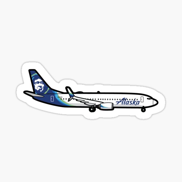 Item preview, Alaska Airlines Boeing 737 designed and sold by PilotDecals.