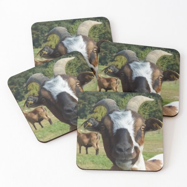 Item preview, Cute Happy Farm Goat designed and sold by TheAnimalZ00.