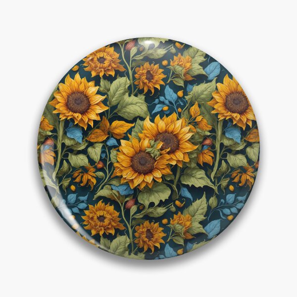 Item preview, Watercolor Sunflowers Pattern designed and sold by Patternliss.