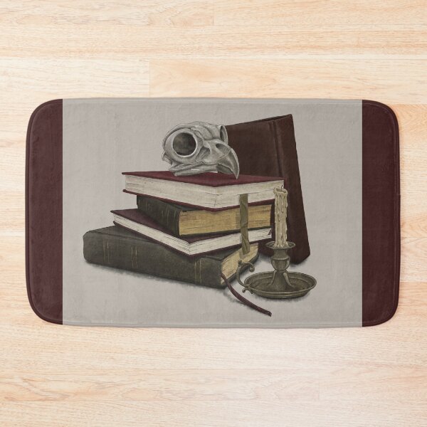 Item preview, Skull and Books designed and sold by SuspendedDreams.