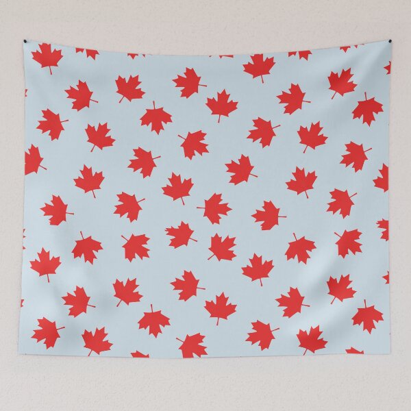 Item preview, Maple Leaf Seamless Pattern designed and sold by TheCatmeow2000.