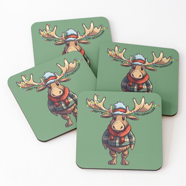 Item preview, Merry Christmoose designed and sold by pondsend.