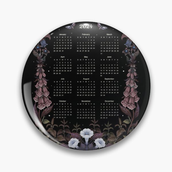 Item preview, Updated! 2024 Calendar -Witch Garden designed and sold by episodicDrawing.