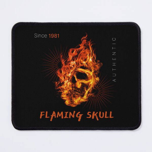 Item preview, Flaming Skull designed and sold by Playketax.