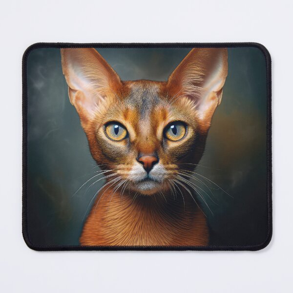 Item preview, Abyssinian Cat Portrait 03 designed and sold by Elisabeth Lucas.