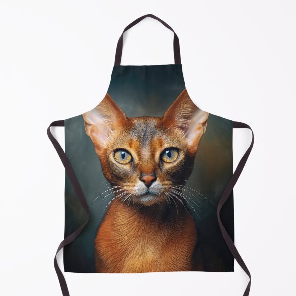 Item preview, Abyssinian Cat Portrait 03 designed and sold by Elisabeth Lucas.