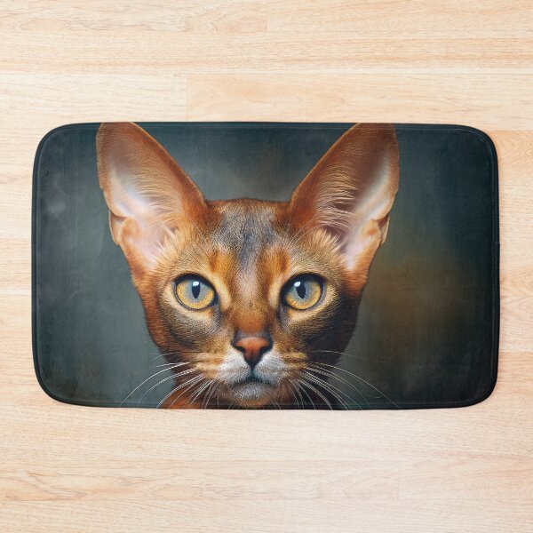 Item preview, Abyssinian Cat Portrait 03 designed and sold by Elisabeth Lucas.