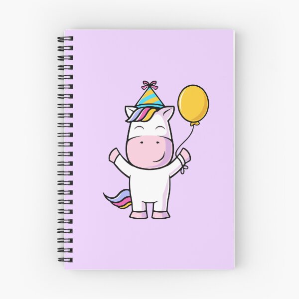 Artikelvorschau, Fröhliche Party mit niedlicher Einhorn-Cartoon-Illustration entworfen und verkauft von cubbone.