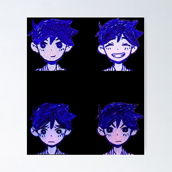 Omori Sprites Sticker for Sale by Eroshi