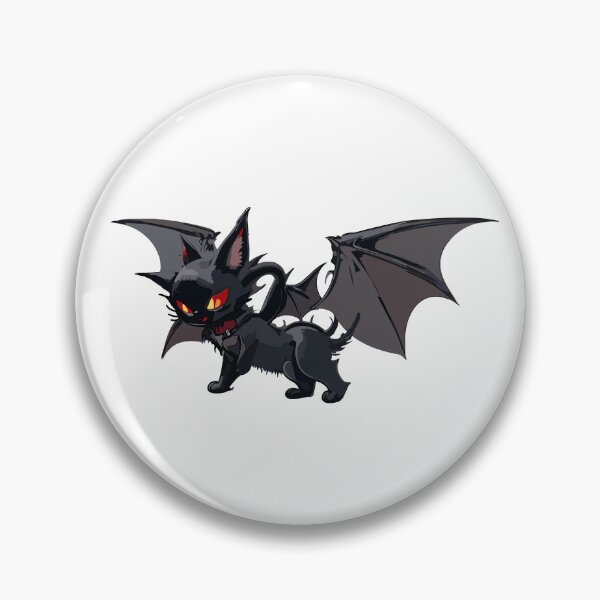 Item preview, Cat Spawn with Vampire on Halloween designed and sold by AlejaJorgeShop.