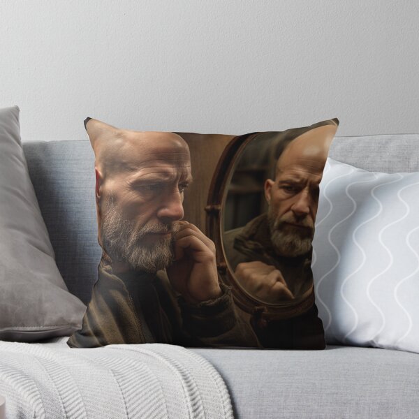 Item preview, Reflection of a Bald and Bearded Man designed and sold by Negronbebe.