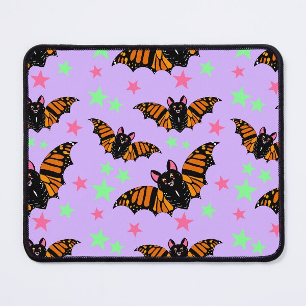 Item preview, Cute Spooky Monarch Butterfly Bats Pattern Pastel Halloween designed and sold by ArtbyJanaye.