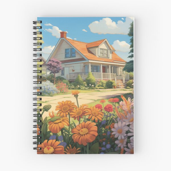 Item preview, illustration of a flower garden in home1 designed and sold by Lucky-jl.