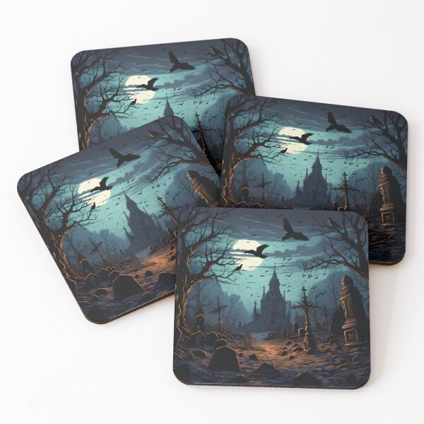 Item preview, Haunted Cemetery Castle: Eerie Night designed and sold by Laerguldir.