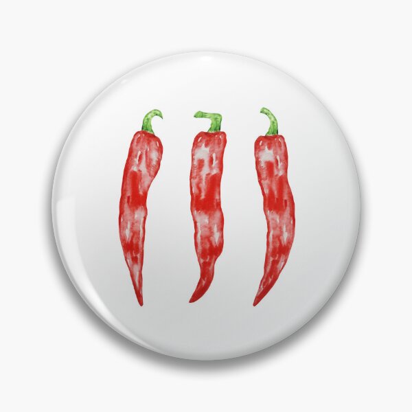 Item preview, Red Chilli pepper watercolor designed and sold by SvetlanaArt.