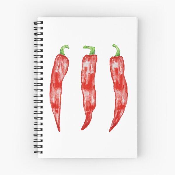 Item preview, Red Chilli pepper watercolor designed and sold by SvetlanaArt.