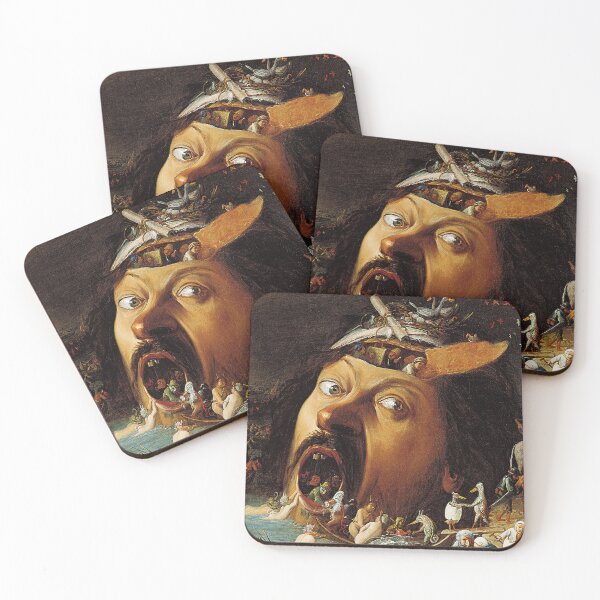 Item preview, Hieronymus Bosch The Temptation of St Anthony - Iconic Artwork designed and sold by Under-TheTable.