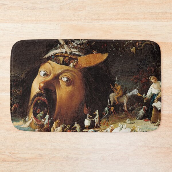 Item preview, Hieronymus Bosch The Temptation of St Anthony - Iconic Artwork designed and sold by Under-TheTable.