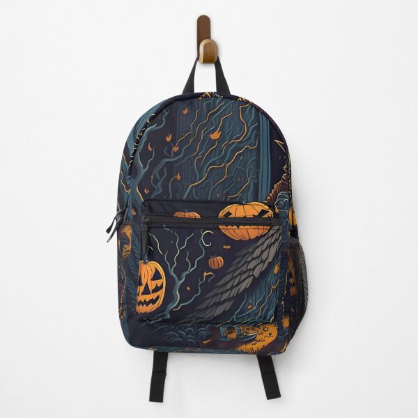Item preview, "Capturing the enchantment of a Halloween night, the artwork portrays a delightful trick-or-treating adventure as children in costumes journey from door to door in search of treats." designed and sold by Best-Art-32.