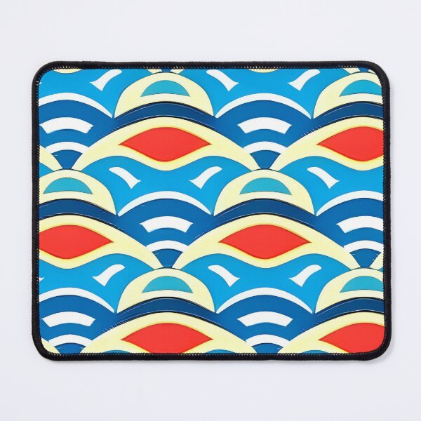 Item preview, Japanese wave pattern designed and sold by Boru-Atisuto.