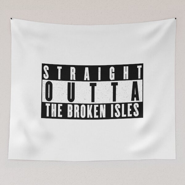 Item preview, Funny Warcraft Straight Outta The Broken Isles Design designed and sold by jmtees6.