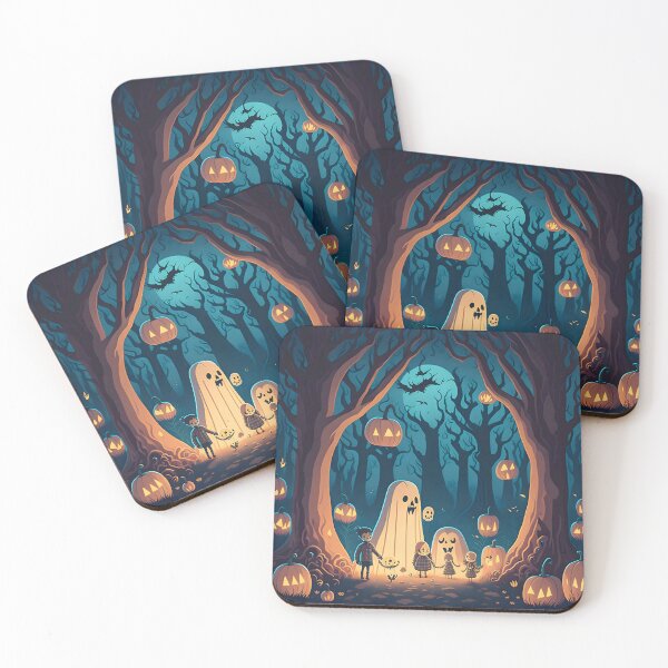 Item preview, "The Enchanting Eerie: A Creepy Yet Cute Ghost Family Portrait" designed and sold by Best-Art-32.