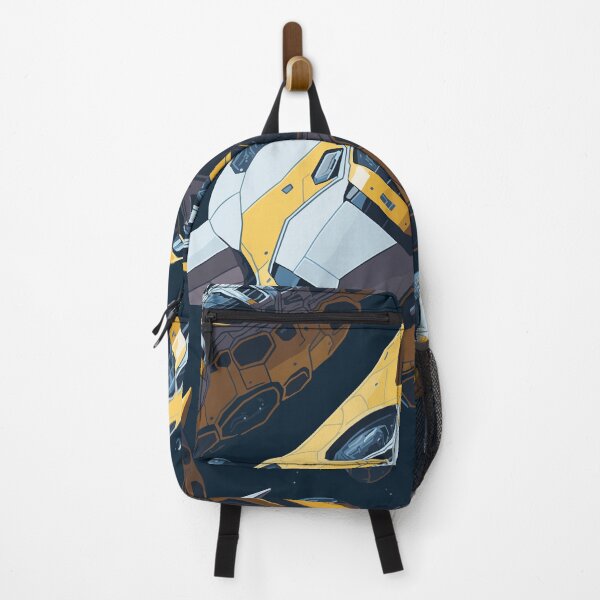 Item preview, Fantasy Spaceship Pattern in Vibrant Yellow designed and sold by KuroeStudio.