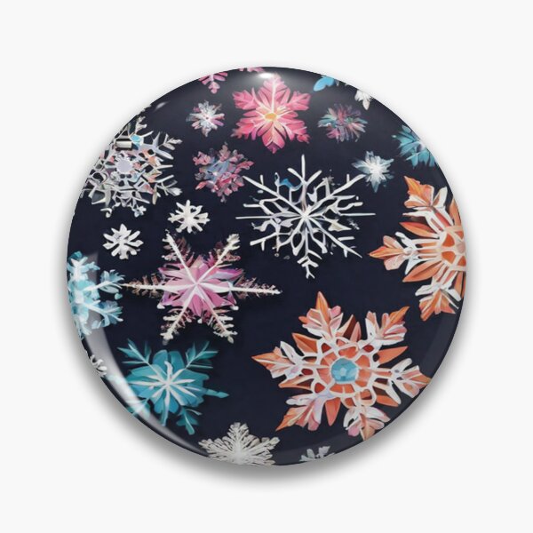 Item preview, Christmas Pattern Colorful Snowflakes designed and sold by al21ex.