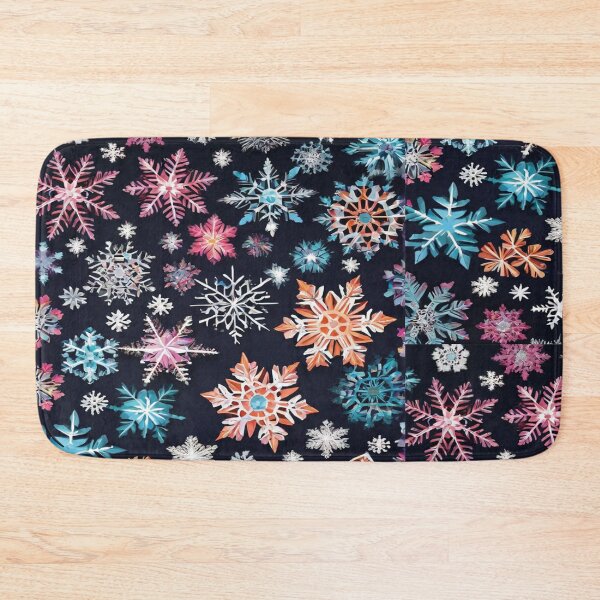 Item preview, Christmas Pattern Colorful Snowflakes designed and sold by al21ex.