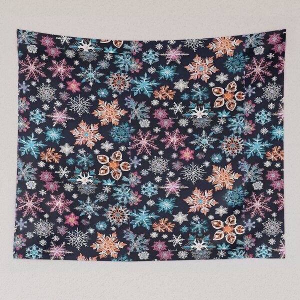 Item preview, Christmas Pattern Colorful Snowflakes designed and sold by al21ex.