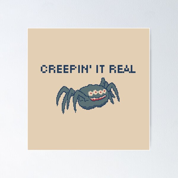 Item preview, Creepin' It Real - Halloween 8 Bit Pixel Art designed and sold by pxlboy.