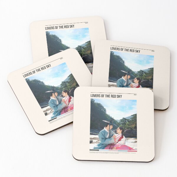 Item preview, Lovers of the Red Sky, Minimalist Kdrama (2021) designed and sold by PinkandP.