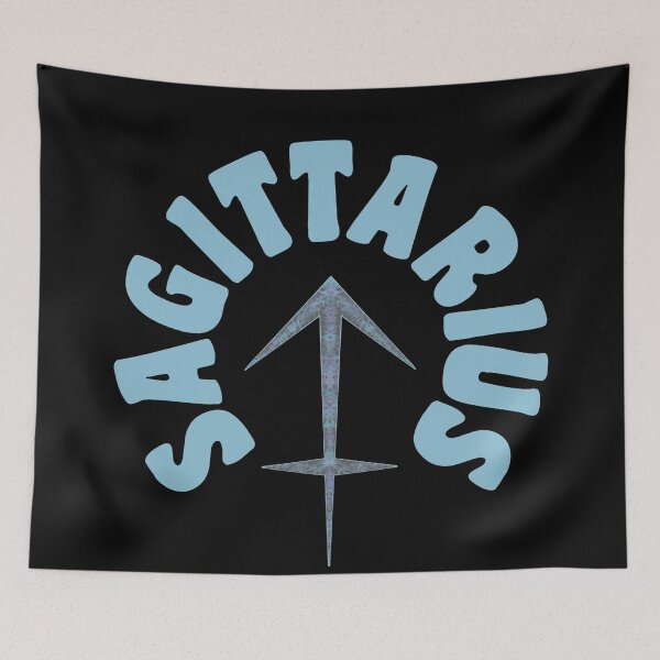 Item preview, Sagittarius Zodiac Star Sign Astrology Symbol Blue Version designed and sold by MadelaneWolf.