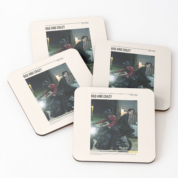 Item preview, Bad and Crazy, Minimalist Kdrama (2021-2022) designed and sold by PinkandP.