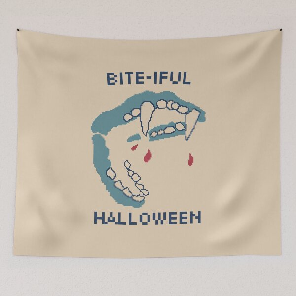 Item preview, Bite-iful Halloween - 8bit Pixelart designed and sold by pxlboy.
