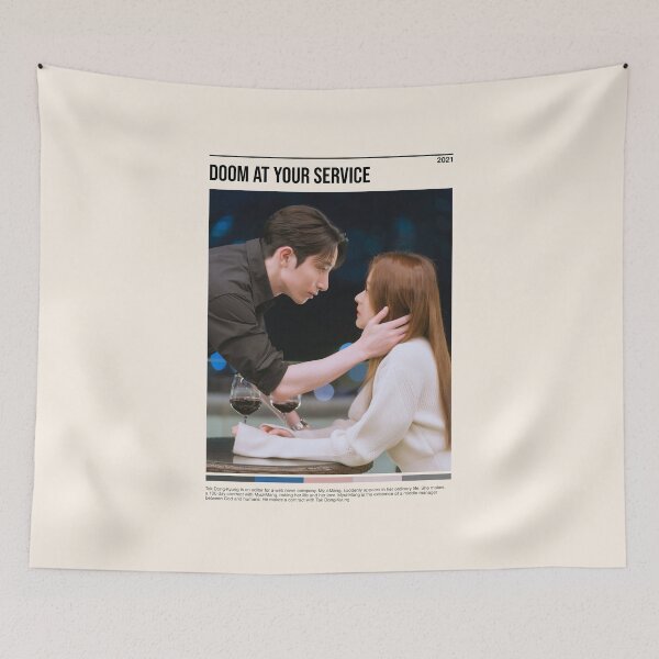 Item preview, Doom at Your Service, Minimalist Kdrama (2021) designed and sold by PinkandP.