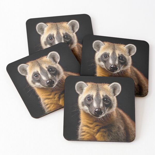 Item preview, Brown Civet on Black designed and sold by Elisabeth Lucas.