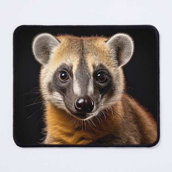 Item preview, Brown Civet on Black designed and sold by Elisabeth Lucas.
