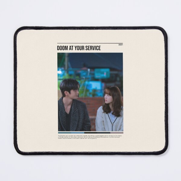 Item preview, Doom at Your Service, Minimalist Kdrama (2021) designed and sold by PinkandP.