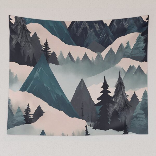 Item preview, Abstract Mountain View designed and sold by XamiDesign.