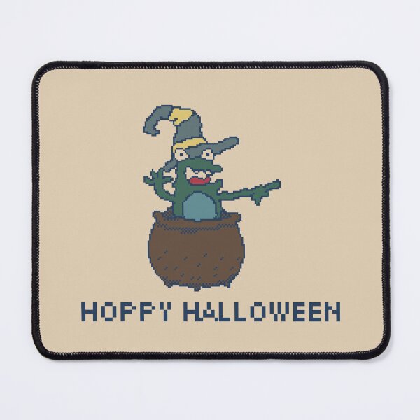 Item preview, Hoppy Halloween - Frog Boiling 8bit Pixel Art designed and sold by pxlboy.