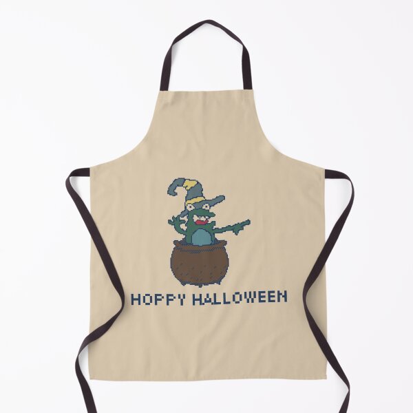 Item preview, Hoppy Halloween - Frog Boiling 8bit Pixel Art designed and sold by pxlboy.