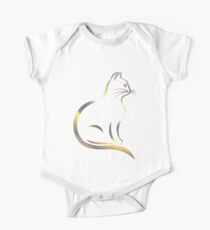 Cat silhouette One Piece - Short Sleeve