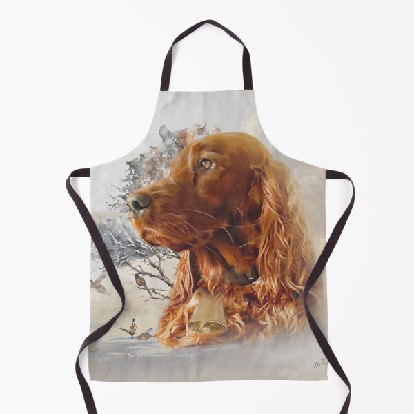 Item preview, Irish setter with pheasant designed and sold by TammyHunterArt.